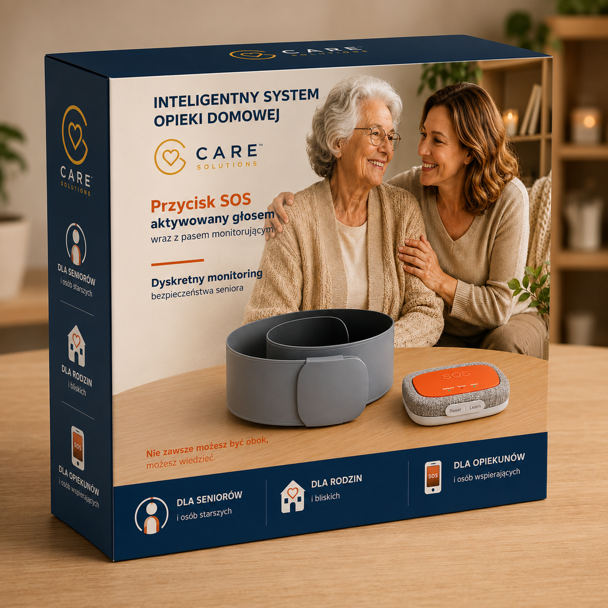 i-CARE SENIOR – System Wspomagania Opieki nad Seniorem bez Kamer i Opasek