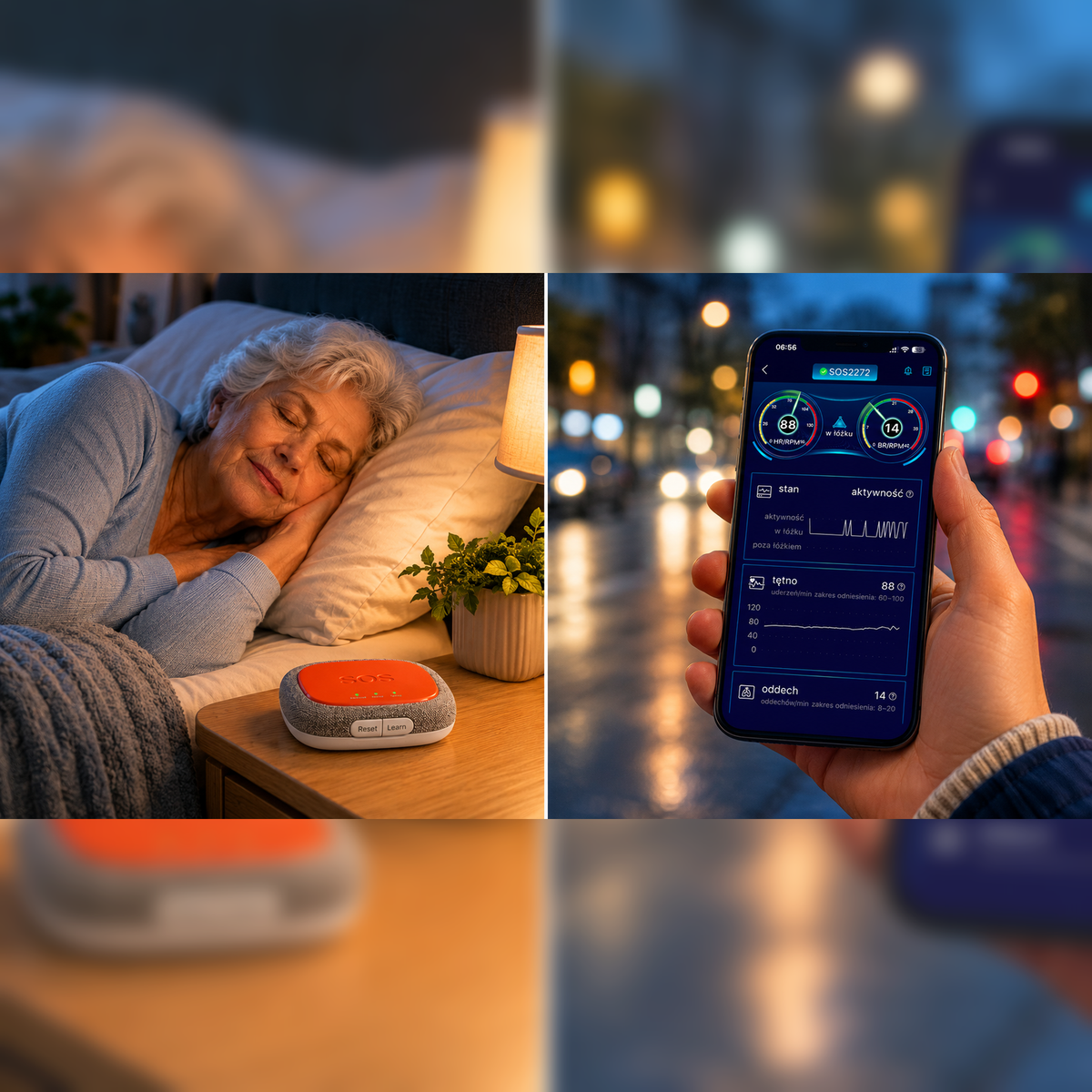 i-CARE SENIOR – System Wspomagania Opieki nad Seniorem bez Kamer i Opasek